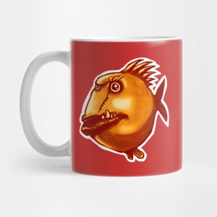 scarface ugly fish funny cartoon Mug